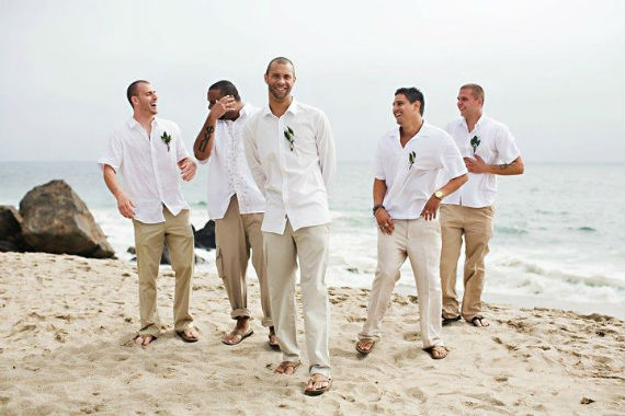 roupa de casamento na praia masculino